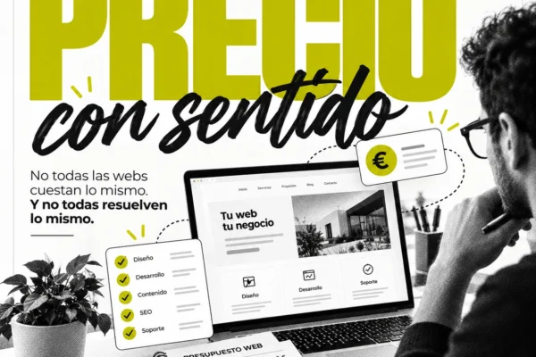 ¿Cuánto cuesta una página web profesional? Precios 2026