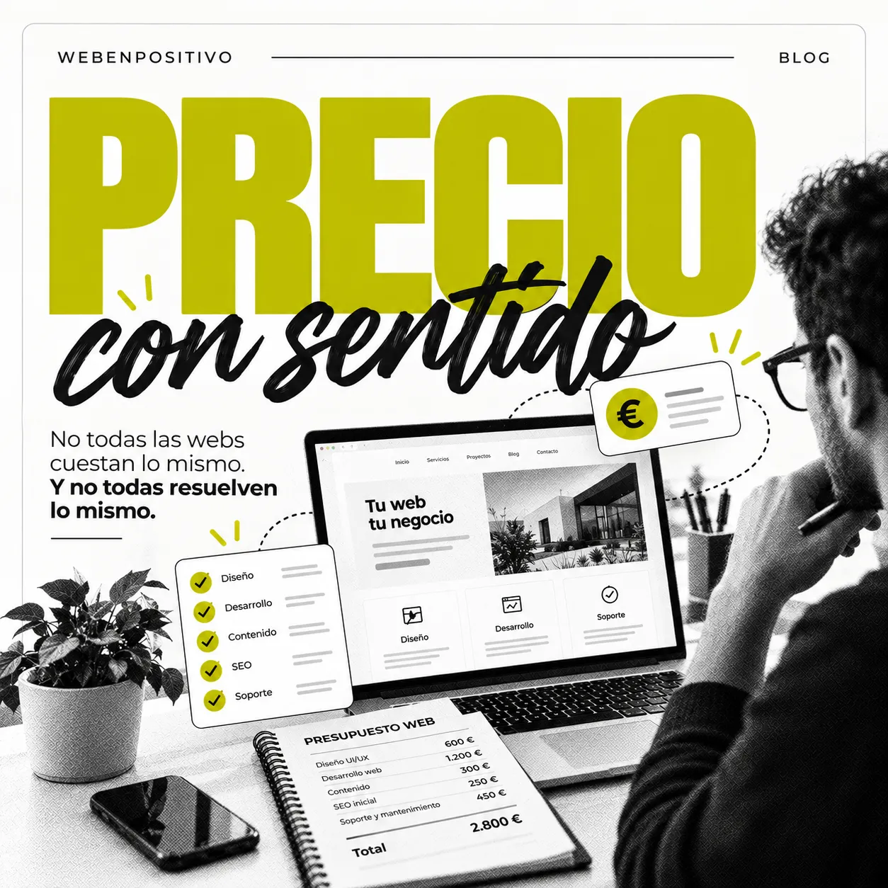 ¿Cuánto cuesta una página web profesional? Precios 2026